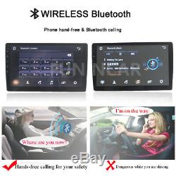 Double 2Din 10.1inch Android 9.0 Quad Core Car Radio In Dash Stereo GPS 4G OBDII