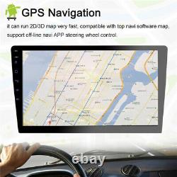 Double 2Din 10.1inch Android 9.1 Quad Core Car Radio In Dash Stereo GPS 4G OBDII