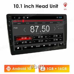 Double 2Din 10 inch Android 9.1 Quad Core Car Radio In Dash Stereo GPS Wifi