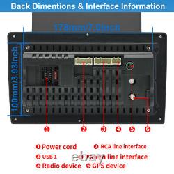 Double 2Din 4+64G 10 Tesla Type Vertical Screen Car Stereo Radio WIFI CarPlay