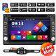 Double 2din 6.2 Car Radio Stereo Dvd Player Gps Bluetooth For Android & Apple