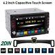 Double 2din 6.2 Car Stereo Dvd Player Gps Navigation With Map Bluetooth Radio