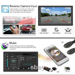 Double 2Din 7 Car Stereo Android 10.1 Apple CarPlay Auto Radio GPS Navi WiFi BT