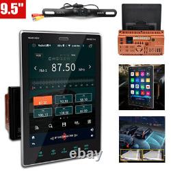 Double 2Din 9.5 Android 10.1 Car Stereo Radio GPS WiFi FM Touch Screen+Camera