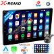 Double 2din 9'' Android 11 Car Stereo Carplay Gps Wifi Touch Screen Radio+camera