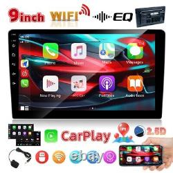 Double 2Din 9 Car Radio Apple/Android Carplay Bluetooth Car Stereo Touch Screen