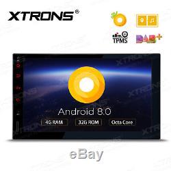 Double 2Din Android 8.0 7 Car Stereo GPS Radio Octa-Core 4G RAM+32G ROM No-DVD