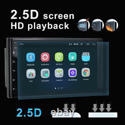 Double 2Din Android 9.1 Car Stereo Radio GPS WiFi 7 Touch Screen Mirror Link FM