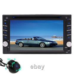 Double 2Din Capacitive TouchScreen Stereo GPS Car DVD Player Bluetooth Radio USB