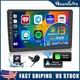 Double 2din Car Stereo Android13 10.1 Radio Apple Carplay Head Unit Player +cam