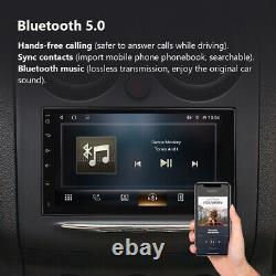 Double 2Din Car Stereo Radio Android Auto Apple Car Play BT 7 Touch Screen WiFi