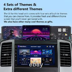 Double 2Din Car Stereo Radio Android Auto Apple Car Play BT 7 Touch Screen WiFi