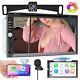 Double 2din Car Stereo Radio Usb For Apple Wireless Carplay 7 Touch Dvd Camera