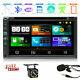 Double 2din In Dash Sony Cd Lens 7car Stereo Radio Dvd Player Aux Bt Mp3 +cam