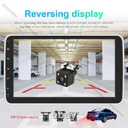 Double 2Din Rotatable 10.1'' Android 11 Apple CarPlay Car Stereo Radio GPS WiFi