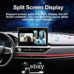 Double 2Din Rotatable 10.1'' Apple Carplay Android 13 Car Stereo Radio GPS Wifi