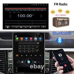 Double 2Din Vertical 9.7'' Android 12 Apple CarPlay Car Stereo Radio GPS WiFi FM