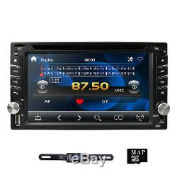 Double 2 DIN Car DVD GPS Player Stereo Head Unit Sat Nav Touch Screen Radio DAB+