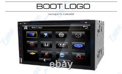 Double 2 DIN Car Stereo 7 inDash DTV Touch CD DVD Radio Bluetooth USB Head Unit