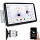 Double 2 Din Rotatable 10.1 Android 13 Touch Screen Car Stereo Radio Gps Wifi