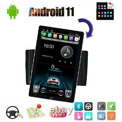 Double 2 DIN Rotatable Android 11 10.1'' Touch Screen Car Stereo Radio GPS Wifi