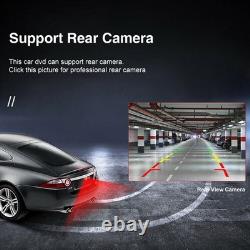 Double 2 DIN Rotatable Car Stereo Radio 10.1'' Android13 Carplay GPS Wifi Player