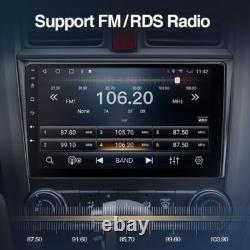 Double 2 DIN Rotatable Car Stereo Radio 10.1'' Android13 Carplay GPS Wifi Player