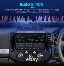 Double 2 DIN Rotatable Car Stereo Radio 10.1'' Android13 Carplay GPS Wifi Player