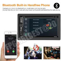 Double 2 Din 6.2 Car Stereo DVD CD MP3 Player HD In Dash Bluetooth FM AM Radio