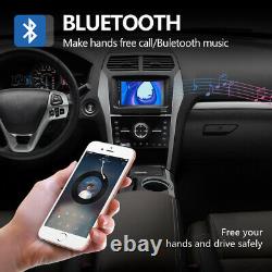 Double 2 Din 7 Apple Carplay Bluetooth MP5 Player USB Car Radio Stereo + Camera