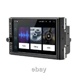 Double 2 Din 7in Bluetooth Touch Screen Car Stereo Radio GPS WIFI MP5 Player