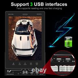 Double 2 Din 9.5'' Car Stereo Radio Apple Carplay MP5 Bluetooth USB Mirror Link