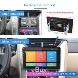 Double 2 Din Android 9.1 Car Stereo 10.1 Inch Touch Screen Radio Bt WiFi GPS