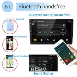 Double 2 Din Android 9.1 Car Stereo 10.1 Inch Touch Screen Radio Bt WiFi GPS