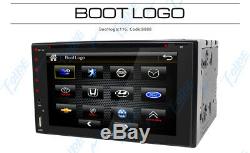 Double 2 Din Car Stereo HD CD DVD Player Radio Bluetooth with Backup Camera AUX