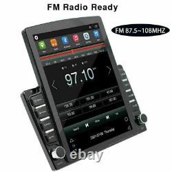 Double 2 Din Car Stereo Radio Player Android GPS Wifi Touch Screen Pad w Camera