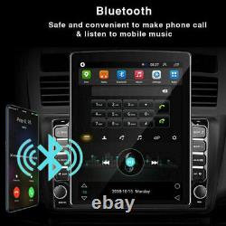 Double 2 Din Car Stereo Radio Player Android GPS Wifi Touch Screen Pad w Camera