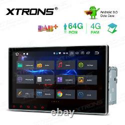 Double DIN 10.1 Android 9.0 8-Core 4+64GB Car DVD Player Radio Stereo GPS WIFI