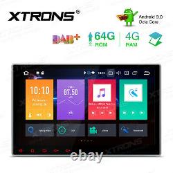 Double DIN 10.1 Android 9.0 8-Core 4+64GB Car DVD Player Radio Stereo GPS WIFI