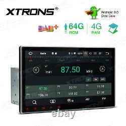 Double DIN 10.1 Android 9.0 8-Core 4+64GB Car DVD Player Radio Stereo GPS WIFI