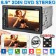 Double Din 6.9 In Dash Car Stereo Radio Cd Dvd Fm Player Bluetooth Mp3 + Camera