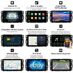 Double DIN 8 Android 10 2+32GB Car Stereo GPS Nav Radio WiFi for Chevrolet GMC