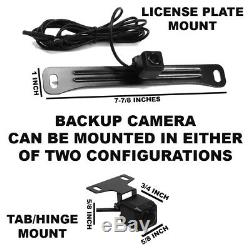 Double DIN Bluetooth Car Stereo+Backup Camera+Dodge Ram Dash Install Kit+Harness
