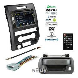 Double DIN Bluetooth USB Car Stereo+Backup Camera+2010 Ford F150 Radio Dash Kit