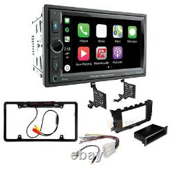 Double DIN Car Stereo Apple CarPlay Bluetooth Receiver for 2013-17 Nissan ALTIMA
