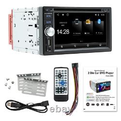 Double DIN Car Stereo Bluetooth Radio Carplay Android DVD/FM/USB/AUX/MP5 Player
