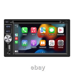 Double DIN Car Stereo Bluetooth Radio Carplay Android DVD/FM/USB/AUX/MP5 Player