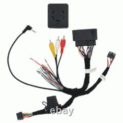 Double DIN Car Stereo Install Kit & Wire Harness for 2013-2023 RAM 1500,2500