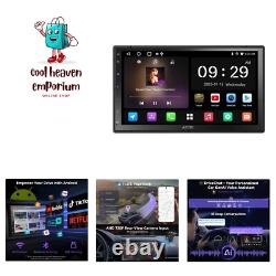 Double-DIN Car Stereo with GPS, 24-Band DSP & Entertainment Apps Compatibility