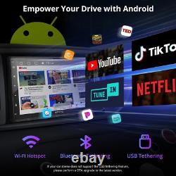 Double-DIN Car Stereo with GPS, 24-Band DSP & Entertainment Apps Compatibility
